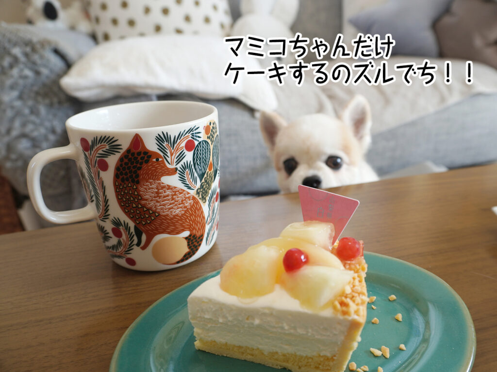 マミコちゃんだけケーキするのズルでち！！