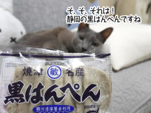 そ、そ、それは！静岡の黒はんぺんですね