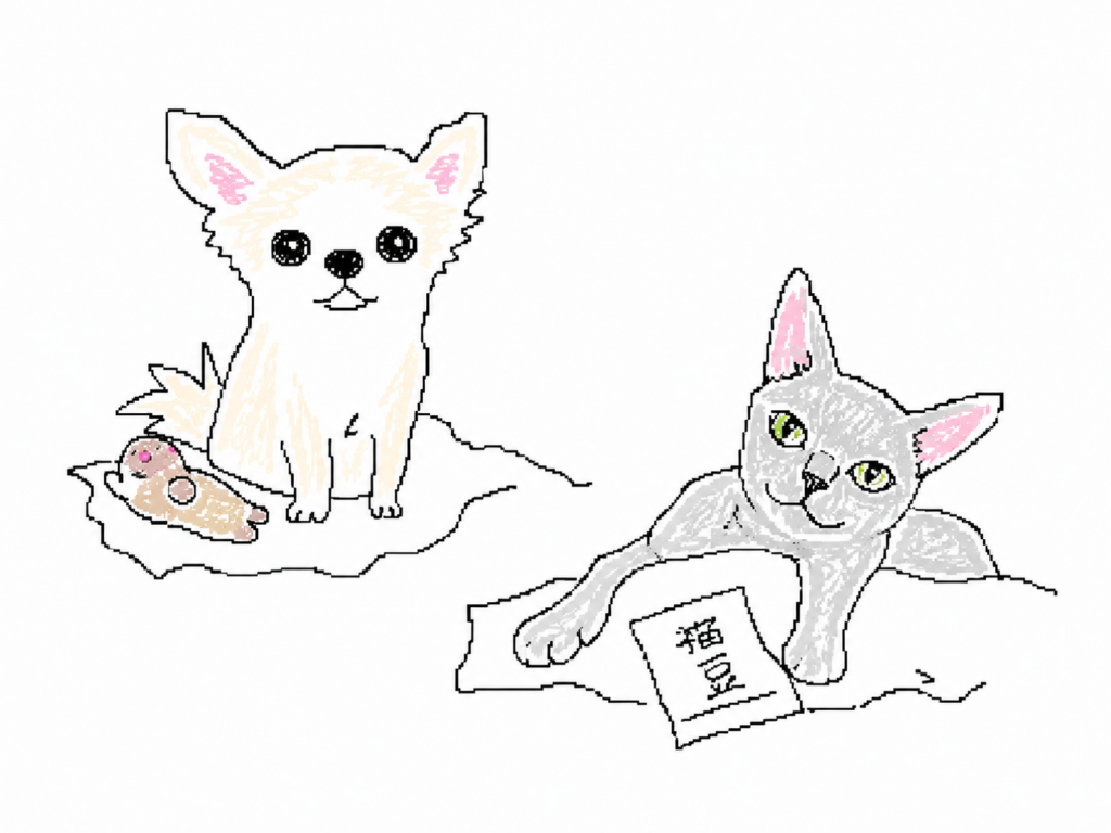 ゆるかわギンちゃんと仁くん